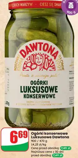 Dino Ogórki konserwowe Luksusowe Dawtona oferta