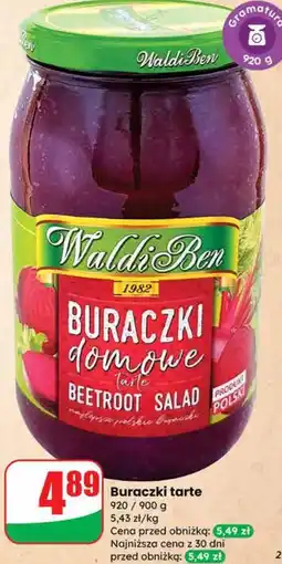Dino Buraczki domowe tarte WaldiBen oferta