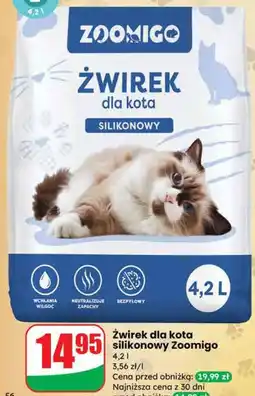Dino Żwirek dla kota silikonowy Zoomigo oferta