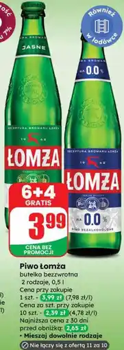 Dino Piwo Łomża (różne rodzaje) oferta