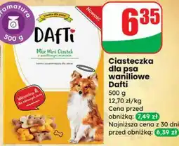 Dino Ciasteczka dla psa waniliowe Dafti oferta