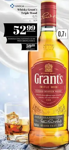Polomarket Whisky Grant's Triple Wood oferta