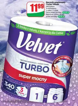 Dino Ręcznik papierowy Turbo Velvet oferta