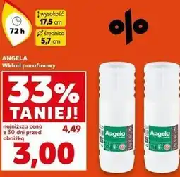 Kaufland ANGELA Wkład parafinowy 72 h oferta