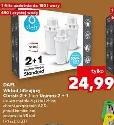 Kaufland DAFI Wkład filtrujący Classic 2+1 lub Unimax 2+1 oferta