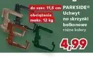 Kaufland Parkside Uchwyt na skrzynki balkonowe różne kolory oferta