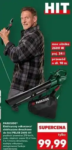 Kaufland Parkside Elektryczny odkurzacz/dmuchawa do liści PELSB 2600 A1 oferta