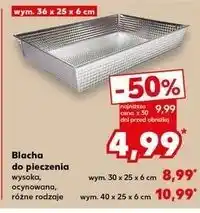 Kaufland Blacha do pieczenia wysoka 36 x 25 x 6 cm oferta