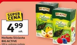 Auchan Herbata liściasta BIG ACTIVE oferta