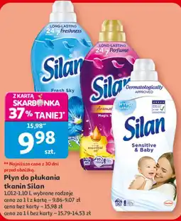 Auchan Płyn do płukania tkanin Silan oferta