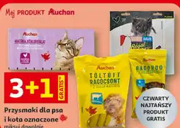 Auchan Przysmaki dla psa i kota oferta