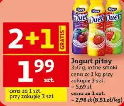 Auchan Jogurt pitny Duet oferta