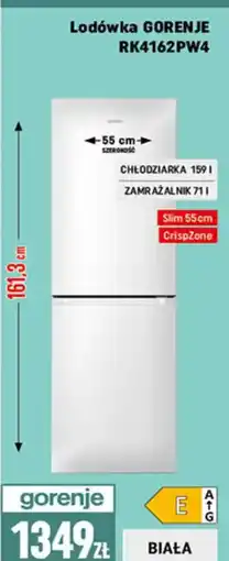 Neopunkt Gorenje Lodówka RK4162PW4 oferta