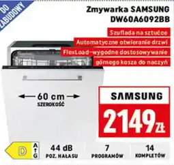 Neopunkt Samsung Zmywarka DW60A6092BB oferta