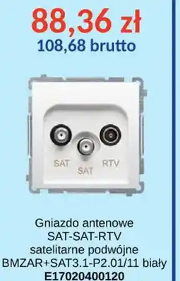 AT Gniazdo antenowe SAT-SAT-RTV oferta