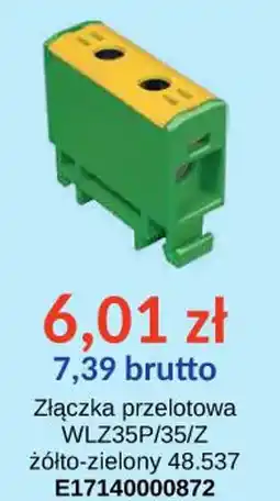 AT Złączka przelotowa WLZ35P/35/Z oferta