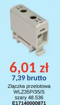 AT Złączka przelotowa WLZ35P/35/S oferta