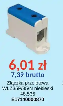 AT Złączka przelotowa WLZ35P/35/N oferta