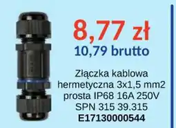 AT Złączka kablowa hermetyczna oferta