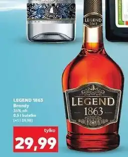 Kaufland Brandy Legend 1863 oferta