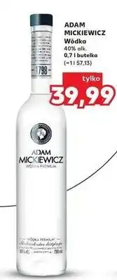 Kaufland Wódka Adam Mickiewicz oferta