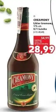 Kaufland Likier Creamony Cream Liqueur oferta