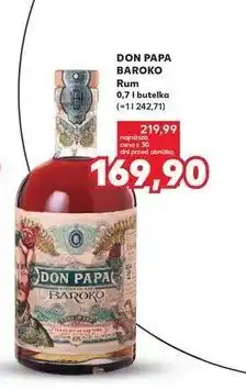 Kaufland Rum Don Papa Baroko oferta