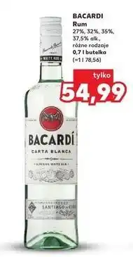 Kaufland Rum Bacardi Carta Blanca oferta