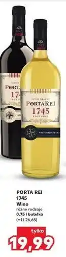 Kaufland Wino Porta Rei Medium Dry oferta