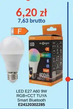 AT eco light LED E27 A60 9W oferta