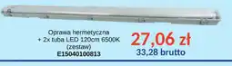AT Oprawa hermetyczna + 2x tuba LED oferta