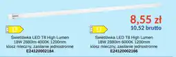 AT Swietlówka LED T8 High Lumen oferta
