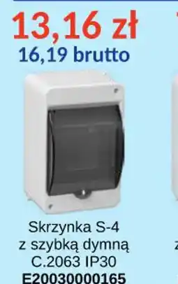 AT Skrzynka S-4 z szybką dymną C.2063 IP30 oferta