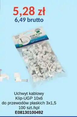 AT Uchwyt kablowy Klip-UGP 10x6 oferta
