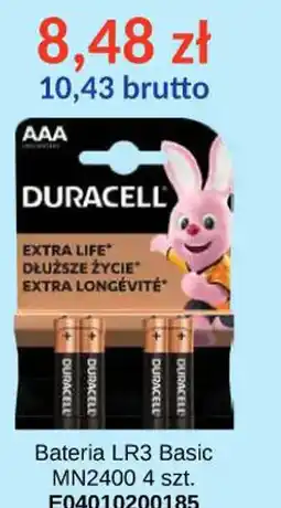 AT Duracell Bateria LR3 Basic oferta