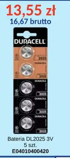 AT Duracell Bateria DL2025 3V oferta