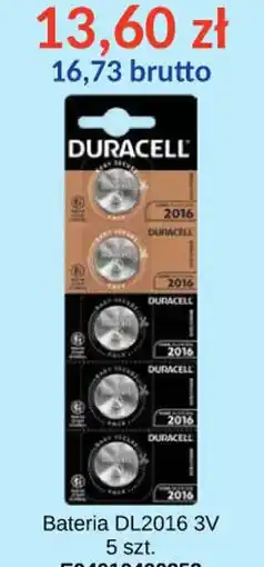 AT Duracell Bateria DL2016 3V oferta