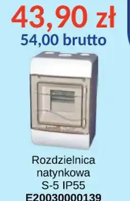 AT Rozdzielnica natynkowa S-5 IP55 oferta