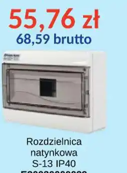 AT Rozdzielnica natynkowa S-13 IP40 oferta