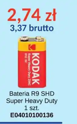 AT Kodak Bateria R9 SHD oferta