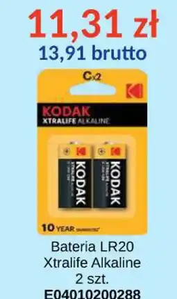 AT Kodak Bateria LR20 Xtralife Alkaline oferta