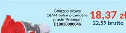 AT Gniazdo siłowe 16A/4-bolce oferta