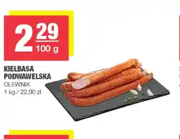 EuroSPAR Olewnik Kiełbasa Podwawelska oferta