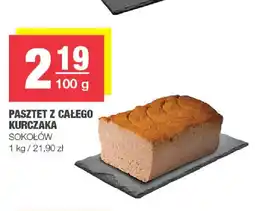 EuroSPAR Sokołów Pasztet z całego kurczaka oferta