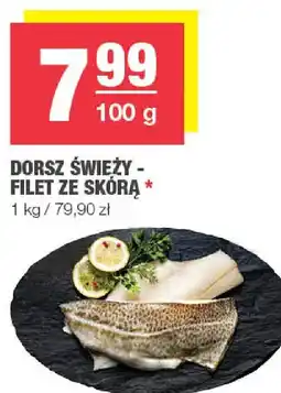 EuroSPAR Dorsz świeżyfilet ze skórą oferta
