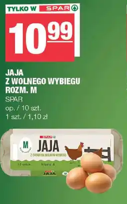 EuroSPAR SPAR Jaja z wolnego wybiegu oferta