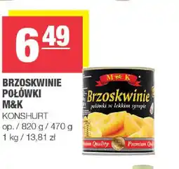 EuroSPAR M&K Brzoskwinie Połówki oferta