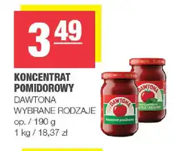 EuroSPAR Koncentrat pomidorowy Dawtona oferta