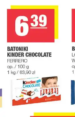 EuroSPAR Kinder Batoniki Chocolate oferta