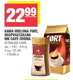 EuroSPAR Kawa mielona Fort / rozpuszczalna MK Cafe Crema oferta